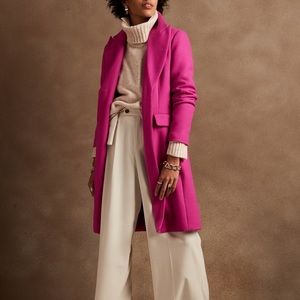 Car Coat (Red) Banana Factory